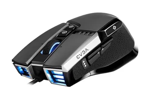 EVGA X17 Wired Optical Gray / Black Mouse image