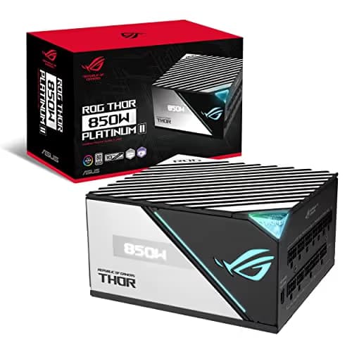Asus ROG THOR P2 Gaming 850W Fully Modular 80+ Platinum Black / Silver main image