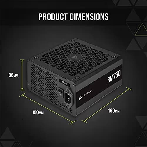 Corsair RM750 750W 80+ Gold Certified Fully Modular ATX image