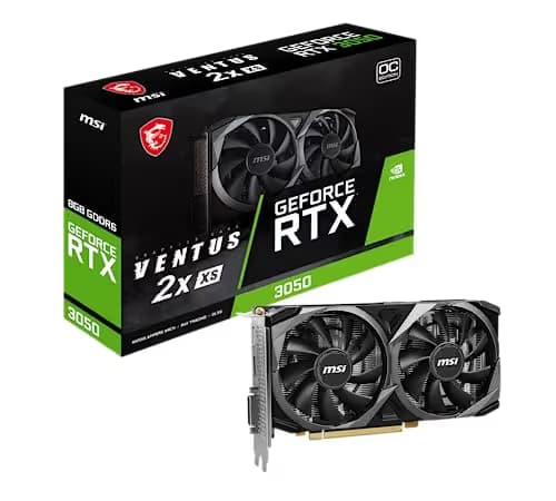 MSI GeForce RTX 3050 VENTUS 2X XS OC 8GB image