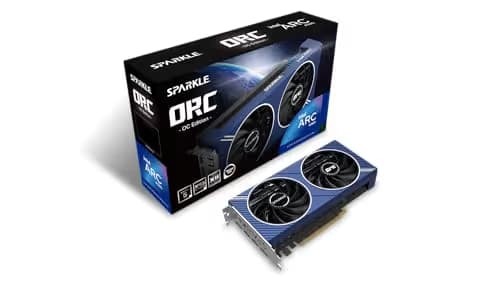 Sparkle ORC OC Arc A580 8GB GDDR6 Blue / Black image