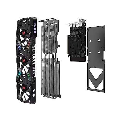 PNY GeForce RTX 4060 Ti XLR8 Gaming VERTO EPIC-X RGB OC 16GB GDDR6 Black image
