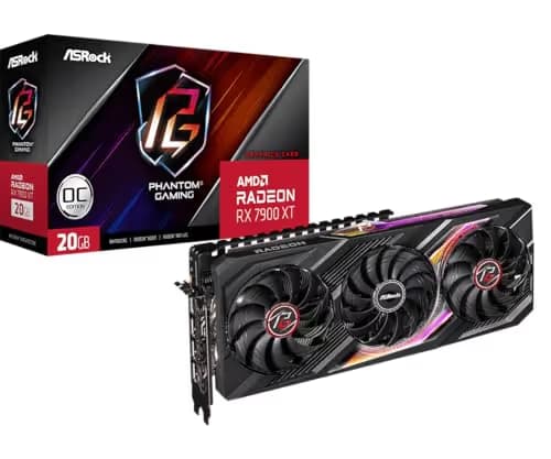ASRock AMD Radeon RX 7900 XT Phantom Gaming 20GB OC GDDR6 image