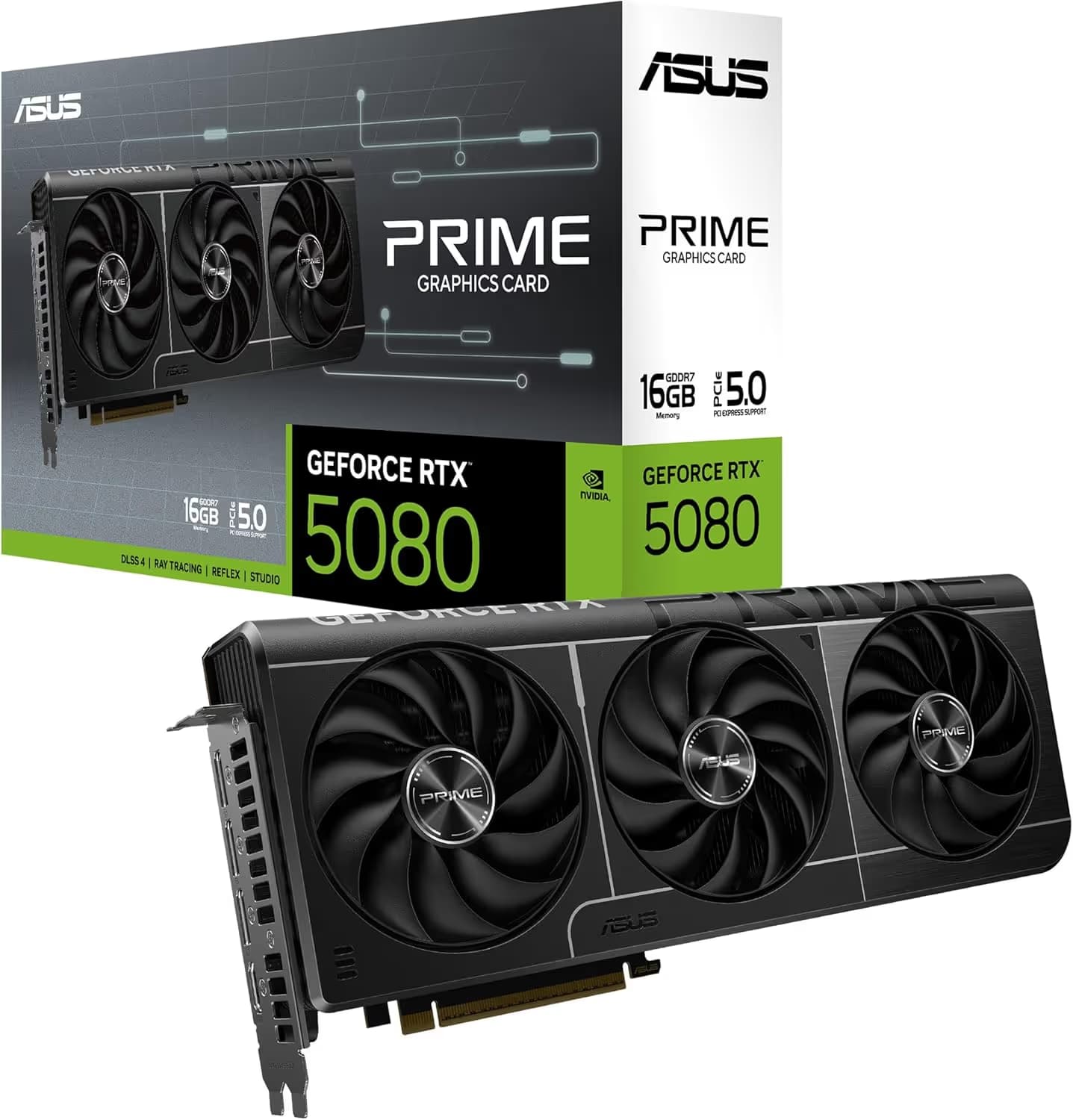 ASUS PRIME GeForce RTX 5080 16GB GDDR7 image