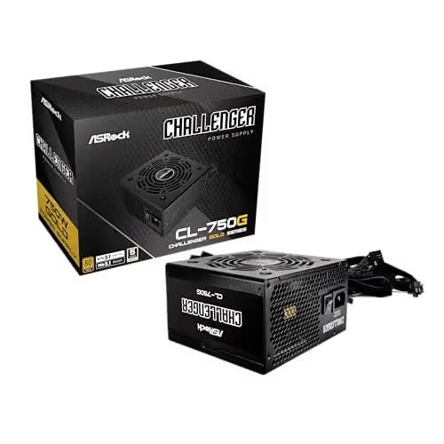 ASRock Challenger CL-750G Black 750W Non-Modular 80+ Gold main image