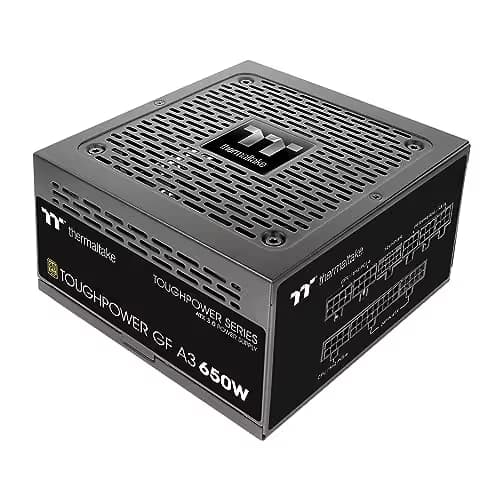 Thermaltake Toughpower GF A3 ATX 3.0 Black 650W Fully Modular 80+ Gold Certified image