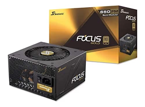 SeaSonic FOCUS Gold 650W Semi-Modular 80+ Gold main image