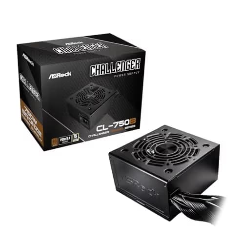 ASRock Challenger CL-750B Black ATX 750W Non-Modular 80+ Bronze image