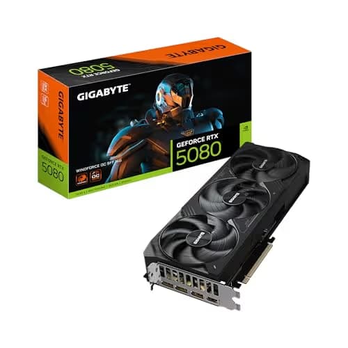 GIGABYTE WINDFORCE OC SFF GeForce RTX 5080 16GB GDDR7 main image