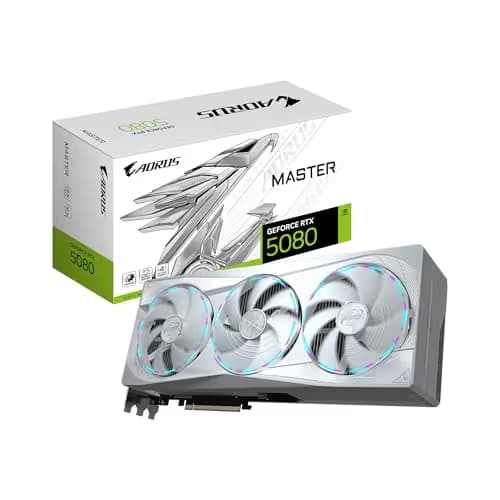 Gigabyte AORUS GeForce RTX 5080 MASTER ICE 16G GDDR7 main image