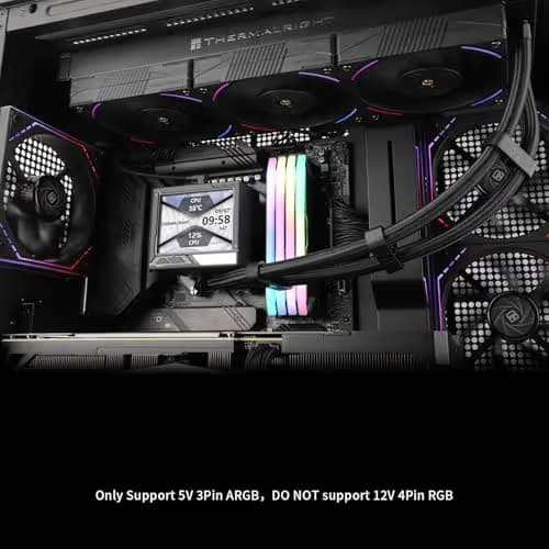 Thermalright Mjolnir Vision Water 360mm ARGB 69 CFM Black image