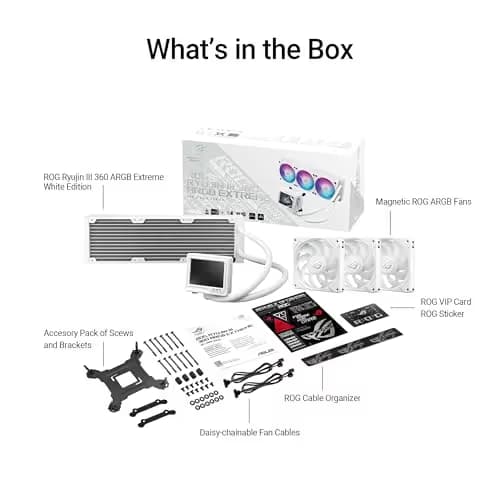 Asus ROG RYUJIN III 360 ARGB Extreme White Edition image