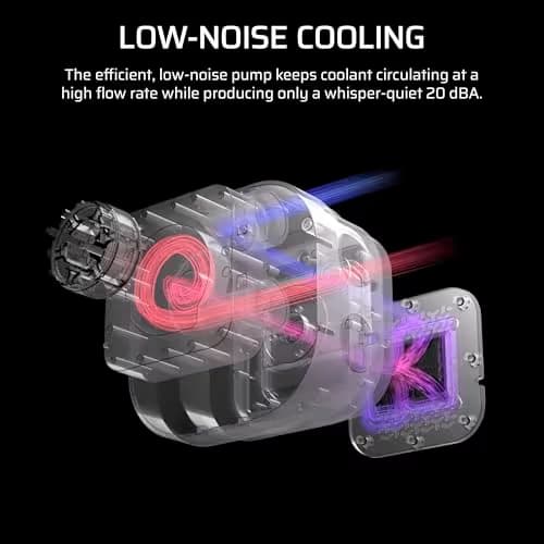 Corsair NAUTILUS Water 360mm RS ARGB Black image