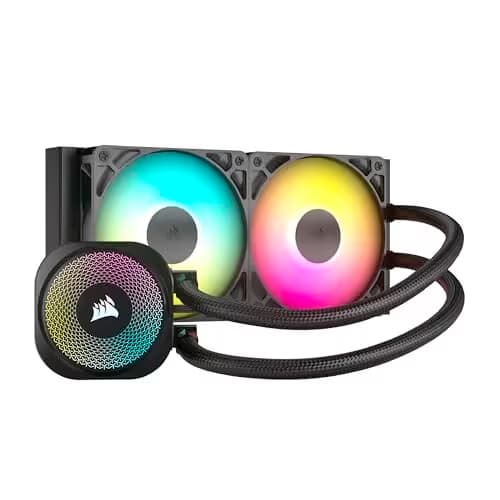 Corsair NAUTILUS RS Water 240mm ARGB 74.37 CFM Black image