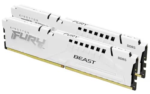 Kingston FURY Beast White DDR5-6000 CL30 64GB (2x32GB) image