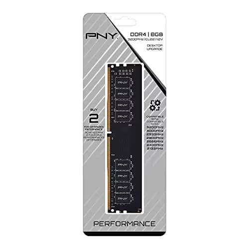 PNY Performance Black DDR4-3200 CL22 8GB (1x8GB) image