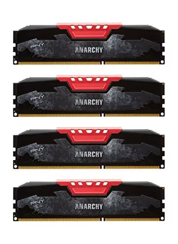 PNY Anarchy Black / Red DDR3-1866 CL10 16GB (4x4GB) main image