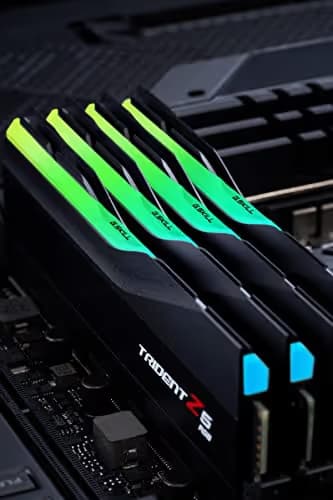 G.Skill Trident Z5 RGB Matte Black DDR5-8000 CL38 32GB (2x16GB) image