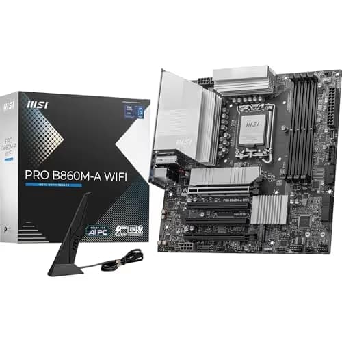 MSI PRO B860M-A WIFI LGA1851 DDR5 Micro-ATX main image
