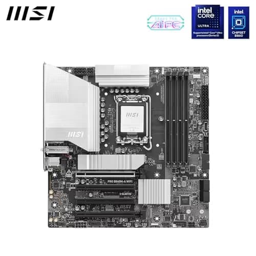 MSI PRO B860M-A WIFI LGA1851 DDR5 Micro-ATX image