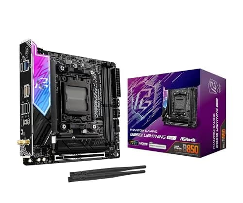 ASRock Phantom Gaming B850I Lightning WiFi AM5 DDR5 Mini ITX main image