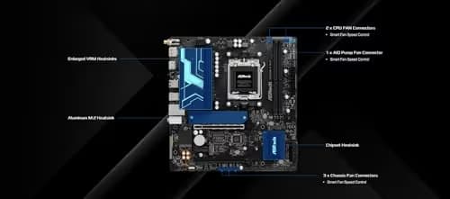 ASRock B850M-X WiFi AM5 DDR5 Micro ATX image