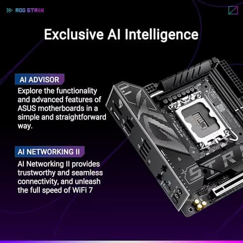 Asus ROG STRIX B860-I GAMING WIFI DDR5 Mini ITX image