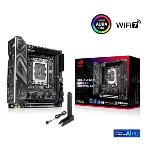 Asus ROG STRIX B860-I GAMING WIFI DDR5 Mini ITX image