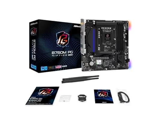 ASRock B760M PG RIPTIDE WIFI AM5 DDR5 MICRO-ATX image