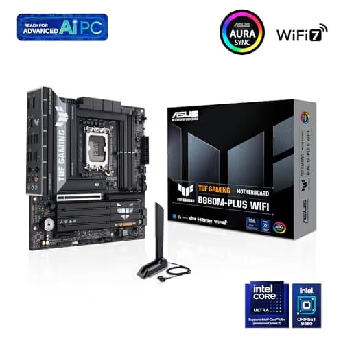 Asus B860M TUF GAMING PLUS WIFI DDR5 Micro ATX image