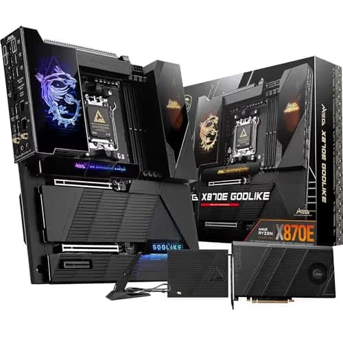 MSI MEG X870E GODLIKE AM5 DDR5 EATX image