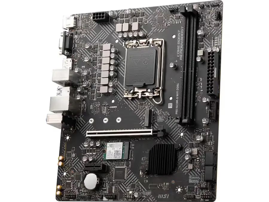 MSI H610 PRO H610M-G WIFI LGA1700 DDR4 Micro ATX image