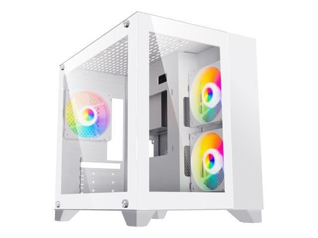 DIYPC ARGB-Q3 V2 MicroATX Mini Tower Case main image