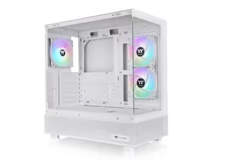 Thermaltake View 270 Plus ATX Mid Tower White Tempered Glass ARGB image