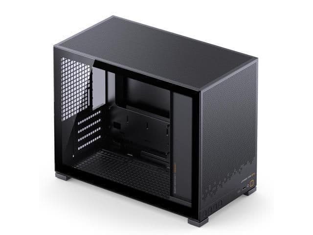 Jonsbo D32 STD Micro ATX Desktop Black Tempered Glass Side Panel image