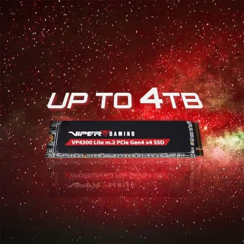 Patriot Viper VP4300 Lite 4TB SSD M.2-2280 PCIe 4.0 X4 NVMe image