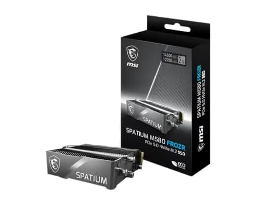 MSI SPATIUM M580 FROZR 4TB SSD M.2-2280 PCIe 5.0 X4 NVMe main image