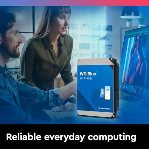 Western Digital WD Blue 4TB 3.5" HDD 5400RPM SATA image