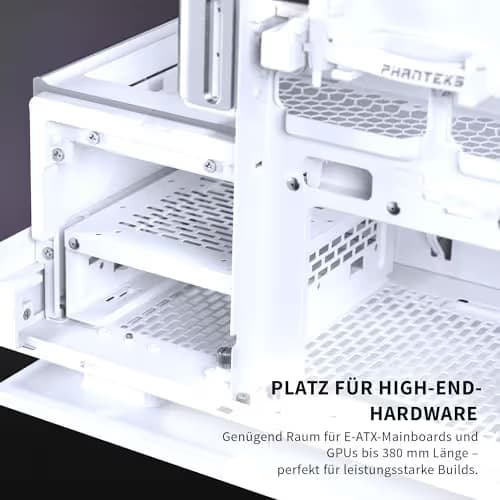 Phanteks EVOLV X2 ATX Mid Tower White Tempered Glass Side Panel image