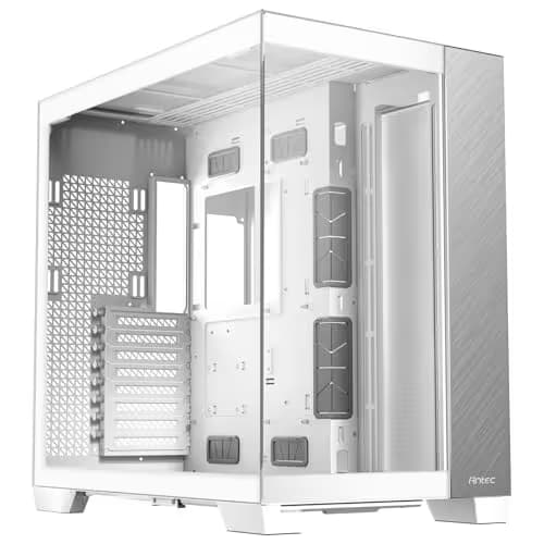 Antec C8  E-ATX Full Tower Aluminum White with Tempered Glass Side Panel main image