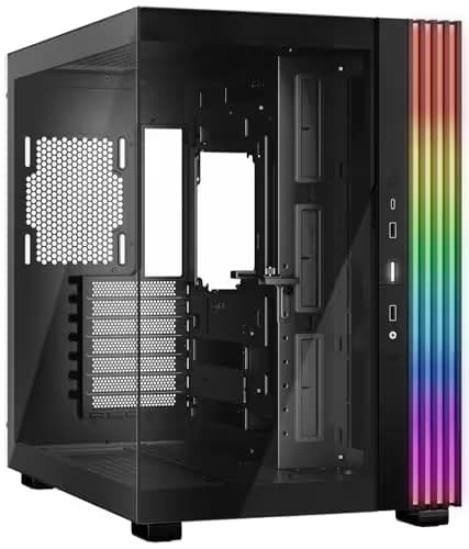 be quiet! Light Base 600 DX ATX Mid Tower Black with Tempered Glass Side Panel image