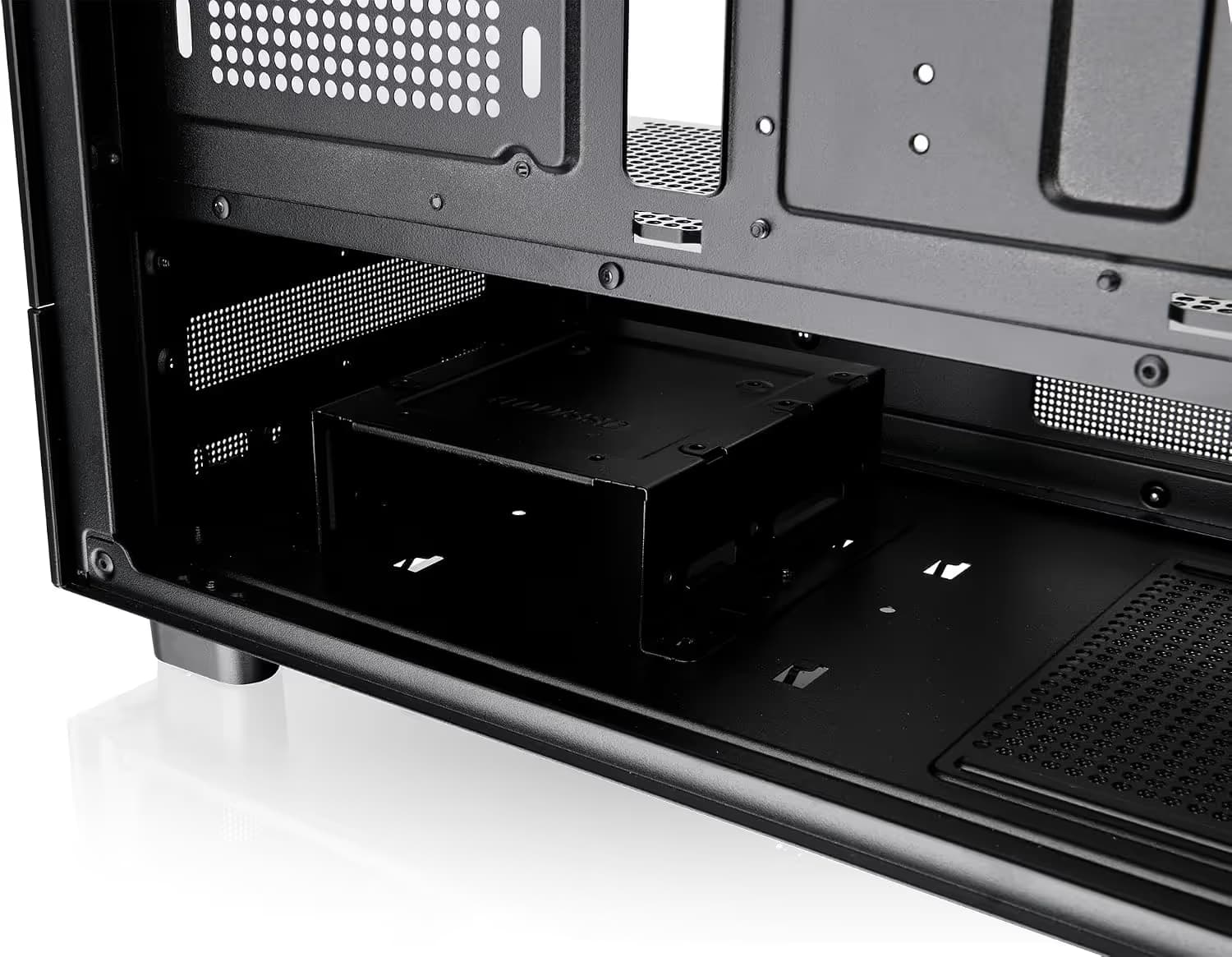 Thermaltake View 270 TG ARGB Mid Tower Chassis Black Tempered Glass Side Panel image