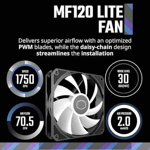 Cooler Master MasterLiquid 360 Core II Water 360mm Black image