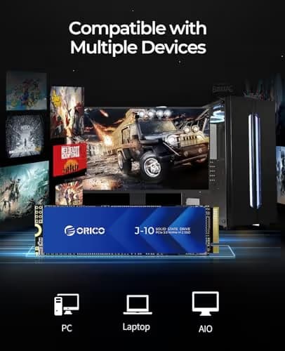 Orico J-10 2TB M.2-2280 SSD PCIe 3.0 X4 NVMe image