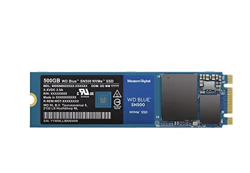 Western Digital Blue 500GB SSD M.2 PCIe 3.0 NVMe main image