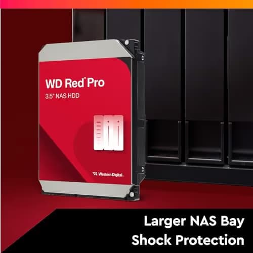 Western Digital Red Pro 14TB HDD 7200RPM 3.5" SATA 6.0 Gb/s image