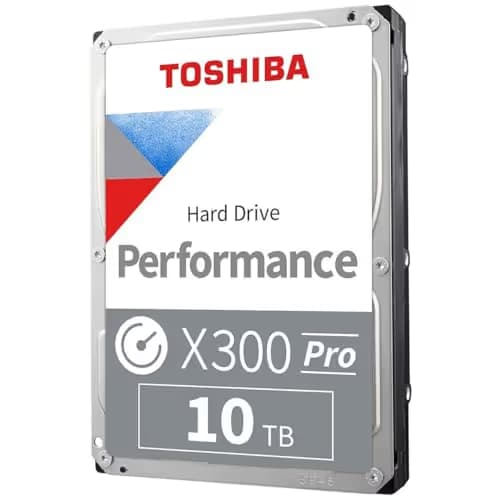 Toshiba X300 10TB 3.5" HDD 7200RPM SATA 6.0 Gb/s image