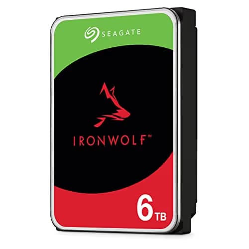 Seagate IronWolf NAS 6TB HDD 5400RPM 3.5" SATA image