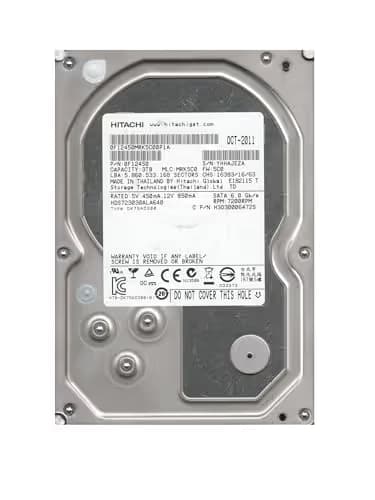 Hitachi HDS723030ALA640 3TB HDD 7200RPM 3.5" SATA 6.0 Gb/s image