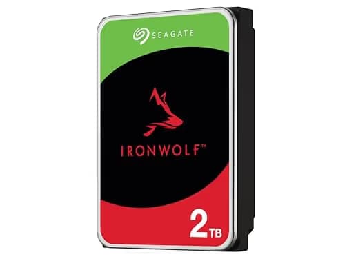 Seagate IronWolf NAS 2TB 3.5" HDD 5400 RPM SATA 6.0 Gb/s image